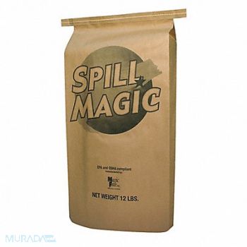 SPILL MAGIC Absorbent Powder White 5 L, 487C46