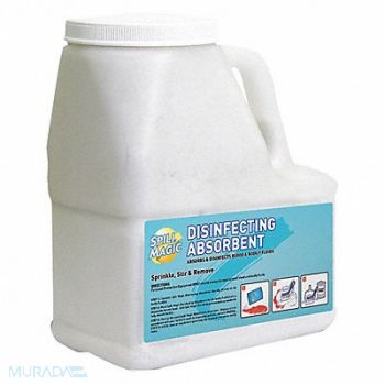 SPILL MAGIC Disinfecting Absorbent Powder White 5 L, 487C50