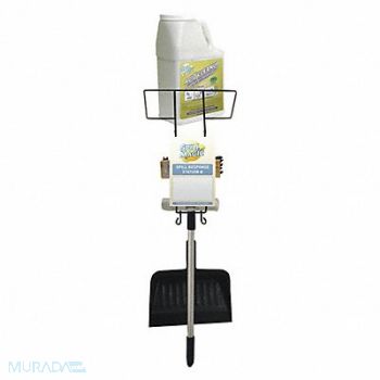 SPILL MAGIC Spill Response Station Kit Blk 7-3/4 L, 487C55