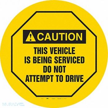 CONDOR Traffic Sign 20 W 20 H 0.026 Thickness, 487D57