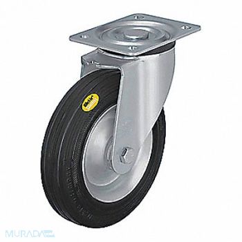 GRAINGER APPROVED Plate Caster w/ Flat-Free Swivel 770 lb., 487G31