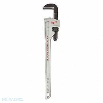 MILWAUKEE Pipe Wrench Ergonomic Serrated 36, 487R45