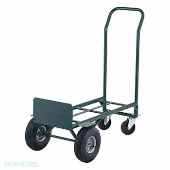 ABILITY ONE HandTruck 700lb 48 x22 x17 Green 14 ga., 487V31