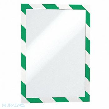 DURABLE Sign Holder 8-1/2 x 11 PVC PK2, 487V64