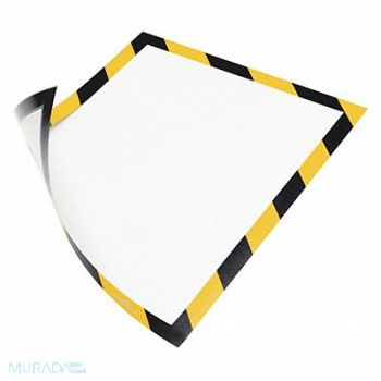 DURABLE Sign Holder 8-1/2 x 11 PVC PK2, 487V66