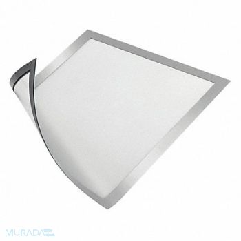 DURABLE Sign Holder 8-1/2 x 11 PVC PK2, 487V70