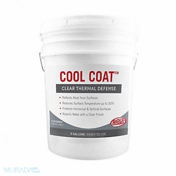 RAINGUARD Thermal Barrier Clear 5 gal Bucket, 488A33