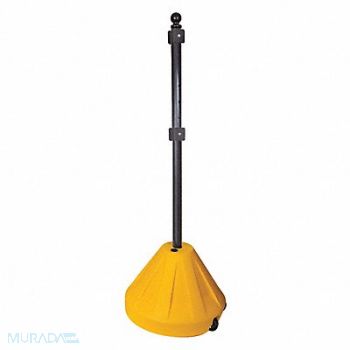 ACCREDO SAFETY Sign Base w/Post 4 ft Post L, 488D08