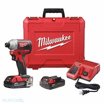 MILWAUKEE Impact Driver Pistol Grip 18VDC, 488D90