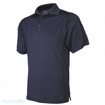TRU-SPEC Tactical Polo XS Size Navy Short Sleeve, 488N42