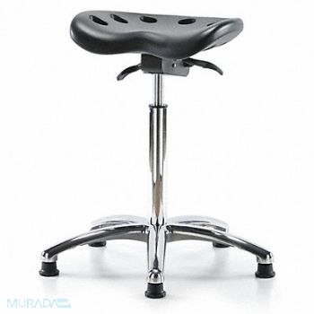 GRAINGER APPROVED ESD Pneumatic Stool 300 lb wt. Cap., 488U95