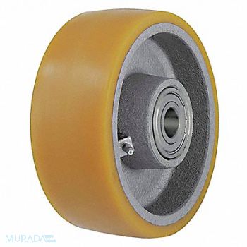 GRAINGER APPROVED PUR Tread on Iron Core Wheel, 489A86