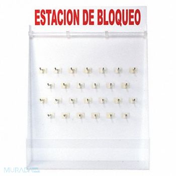 BRADY Lockout Board 26 H x 19-1/2 W, 489K63