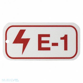 BRADY Lockout Tag 1-1/2 H x 3 W 1/8 Sz PK5, 489K74