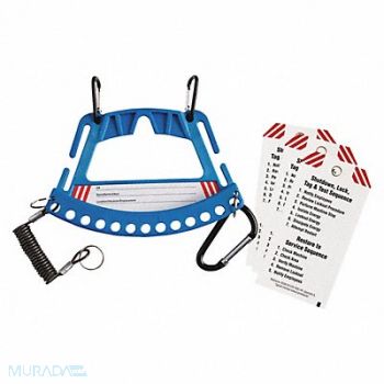 BRADY Lockout Station 5-1/4 H x 7-3/4 W, 489L71