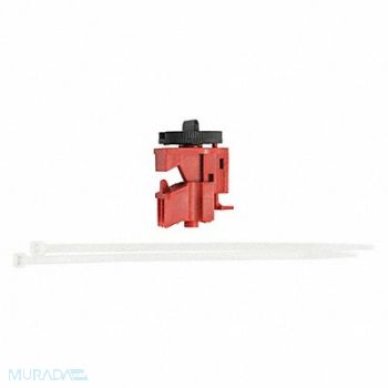 BRADY Circuit Breaker Lockout Rail 2-1/8 H, 489M34