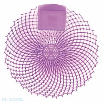 IMPACT Urinal Screen Round Purple 1.44 oz PK12, 489M97