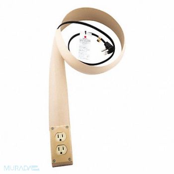 FLEXIDUCT Covered Ext Cord 14 ft 12ft Covered Beg, 48FP94