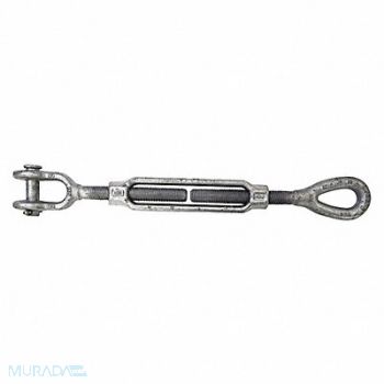 CROSBY Turnbuckle Jaw and Eye Steel 3/4 in Dia, 48FR61