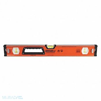 JOHNSON Box Level Aluminum 24 in L Yellow, 48FX34