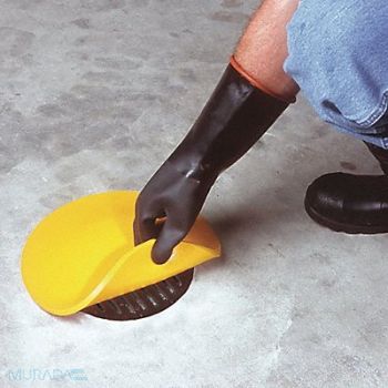 CONDOR Drain Seal 30inLx30inWx3/8in Thick Yllw, 48FZ17