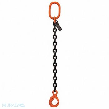 STREN-FLEX Chain Sling 9/32in Size 10ft L SOL Sling, 48FZ38