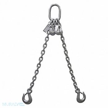 STREN-FLEX Chain Sling 20 ft L 7400 lb Load Lmt, 48FZ89