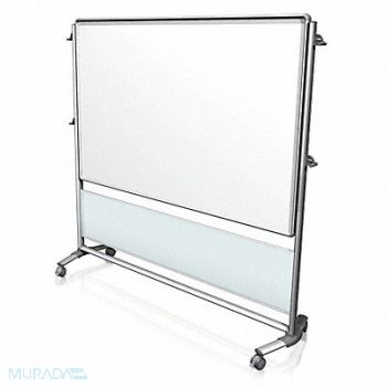 GHENT DryErase Brd Magnetic Porcelain 76-3/8 W, 48GD52