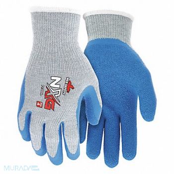 MCR SAFETY J4370 Coated Gloves Cotton/Polyester L PR, 48GG94