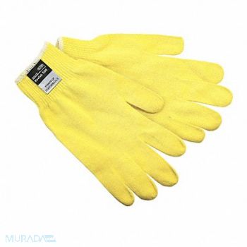 MCR SAFETY Cut Resistant Gloves A2 L Yellow PK12, 48GL13