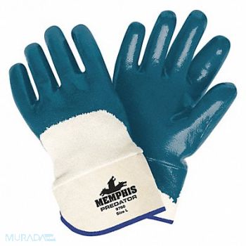 MCR SAFETY Chemical Gloves XL 11 in L Smooth PK12, 48GK05
