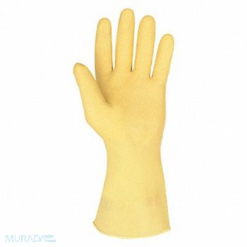 MCR SAFETY J4441 Chemical Gloves L 12 in L Amber PR, 48GL83
