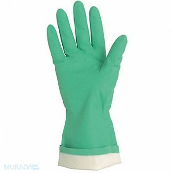 MCR SAFETY Chemical Gloves XL 13 L Green PR, 48GL93