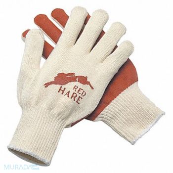 MCR SAFETY Coated Gloves 3/4 Dip L 10 PK12, 48GK19