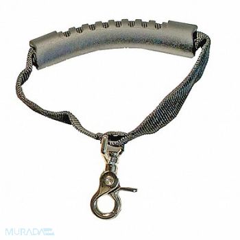 EZ WRAP N GO Hook-and-Loop Cinch Strap 7 in Black, 48GR77