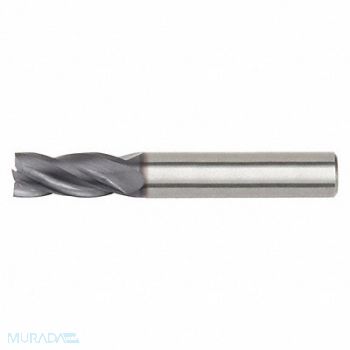 WIDIA HANITA Sq. End Mill Single End Carb 1/2, 48HE54