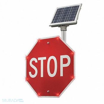 TAPCO LED Stop Sign Stop Aluminum 48 x 48, 48HP20