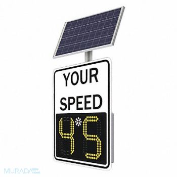 TAPCO LED Radar Speed Sign Aluminum 29 x 23, 48HP44