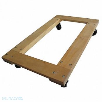 GRAINGER APPROVED General Purpose Dolly 30x18 Hardwood, 48J063