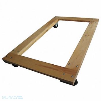 GRAINGER APPROVED General Purpose Dolly 36x24 Hardwood, 48J064