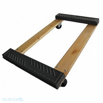 GRAINGER APPROVED General Purpose Dolly 30x18 Hardwood, 48J070