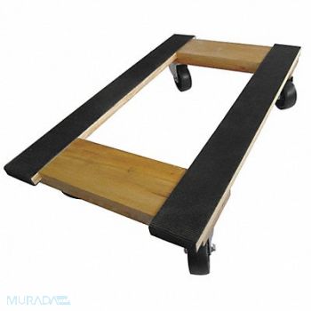 GRAINGER APPROVED General Purpose Dolly 30x18 Hardwood, 48J072