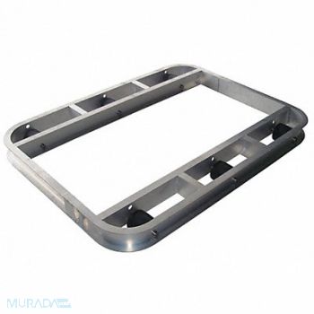 GRAINGER APPROVED Pallet Dolly Cap 4000 lb 48x42 Aluminum, 48J108