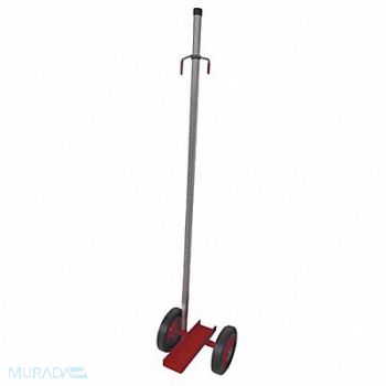 GRAINGER APPROVED Panel Dolly Cap 150lb 12x3 3/8x4 3/8 Stl, 48J127