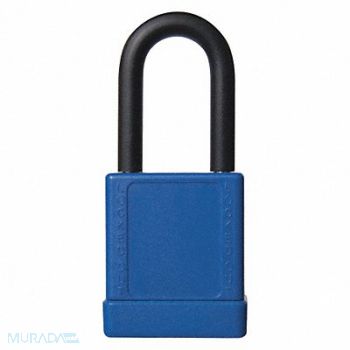 GRAINGER APPROVED J5173 Lockout Padlock KD Blue 2 H PK6, 48JR64