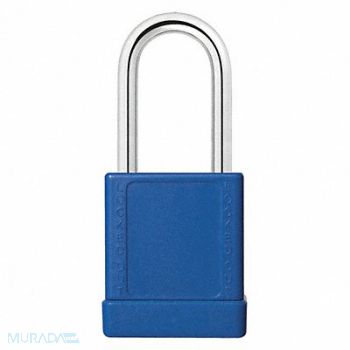 GRAINGER APPROVED J5182 Lockout Padlock KA Blue 2 H PK3, 48JT03