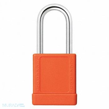 GRAINGER APPROVED J5183 Lockout Padlock KA Orange 2 H PK6, 48JT15