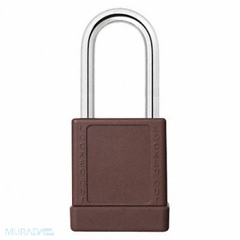 GRAINGER APPROVED J5183 Lockout Padlock KA Brown 2 H PK6, 48JT17