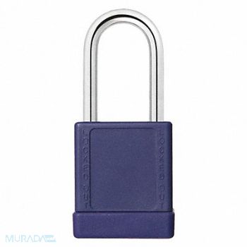 GRAINGER APPROVED J5182 Lockout Padlock KA Purple 2 H PK3, 48JT09