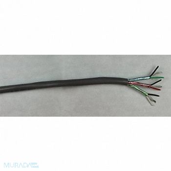 BELDEN Data Cable 6 Wire Silver 1000ft, 48KR39